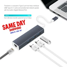 USB Type C Hub HDMI PD Charging USB-C to Gigabit Ethernet RJ45 Lan Adapter Cable