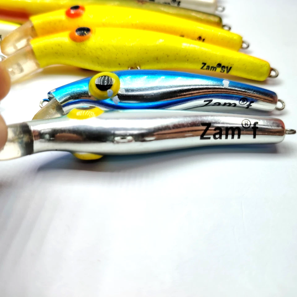 Rare Lot 13x Zam Pike Fishing Lures Vintage Discontinued Collector's Set Great - Bild 3 von 4