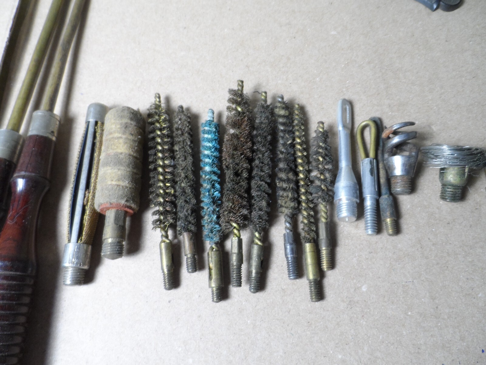Lot of Vintage Gun Cleaning Rod Parts Attachments eBay