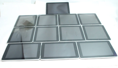 Lot of 12 Apple iPad 1st Gen (4) 64GB (7) 16GB (1) 32GB 9.5in  A1219 & A1337