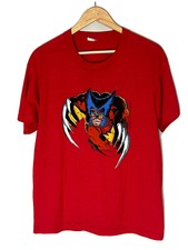 Vintage Wolverine Shirt 1986 Frank Miller Marvel Original X-Men Screen Stars L