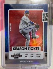  2021 Panini Contenders Optic Red #48 Hyun-Jin Ryu