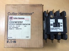 C25FNF375T Eaton / Cutler Hammer Contactor - 75 Amp • 3 Pole • 24V Coil (5396)