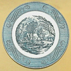 Vintage 10" Currier & Ives "The Old Grist Mill" Plate, Royal China, Made in USA — photo 1