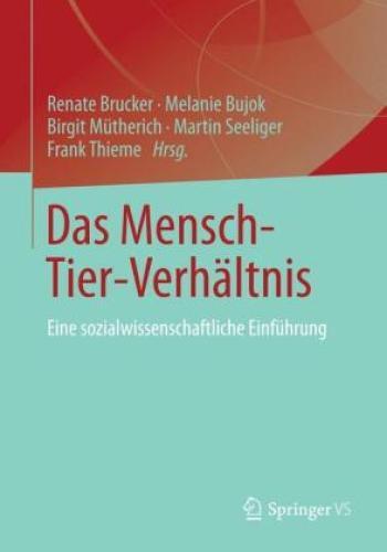 Thumbnail - Das Mensch-tier-verhältnis Eine Sozialwissenschaftliche Einführung