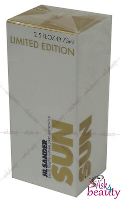 Jil Sander Sun 2.5oz EDT Spray For Men New In Box Limited Edition