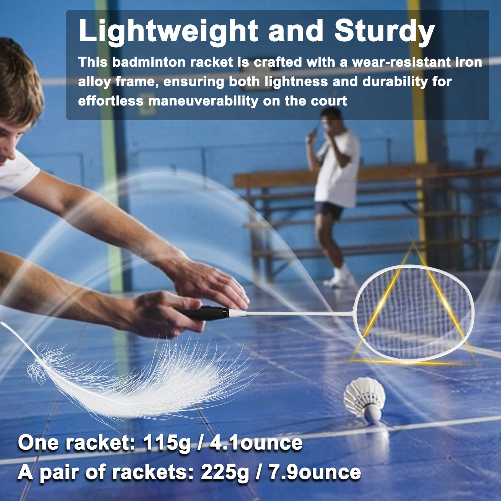 Training Badminton Racket Physical Education Exercise Sports Equipment ...