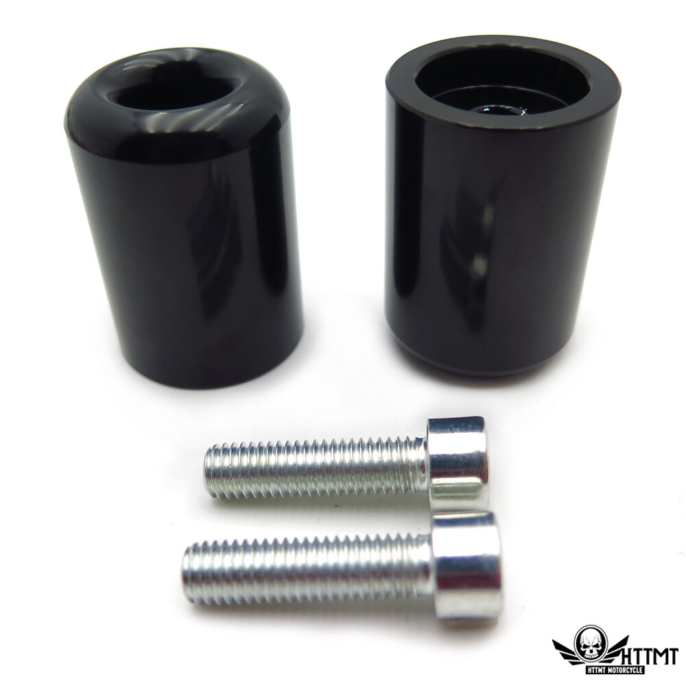 BLACK Handlebar Bar End Slider Kit For Kawasaki 200607 Ninja ZX10R