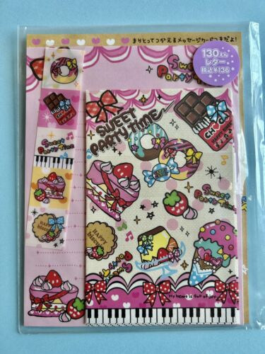Kamio Japan Sweets Party Time letter set - 第 1/2 張圖片