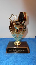 FANTASY FOOTBALL TOILET BOWL LAST PLACE LOSER SKUNK TROPHY FREE ENGRAVING!!!