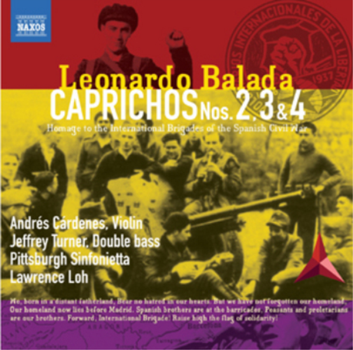 Leonardo Balada Leonardo Balada: Caprichos Nos. 2, 3 and 4 (CD) Album