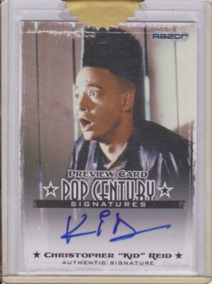 2010 RAZOR POP CENTURY SIGNATURES CHRISTOPHER KID REID PREVIEW