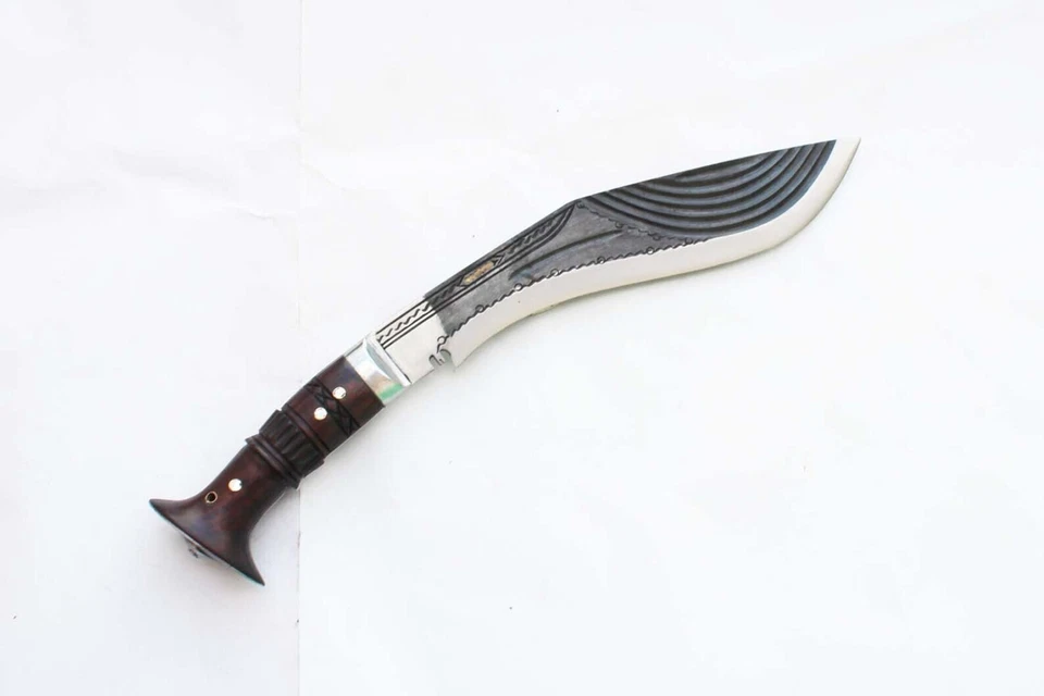 fixed blade 11 inches long khukuri-kukri Curve Chhukuri-kukri Gurkha kukri - Image 4 of 4