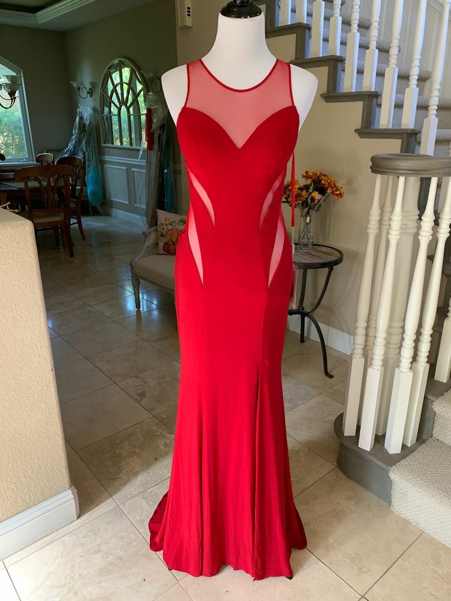 slim fit dress slacks Madison James Bridal Dress MJ1001 – Alexandra's Boutique main image 1