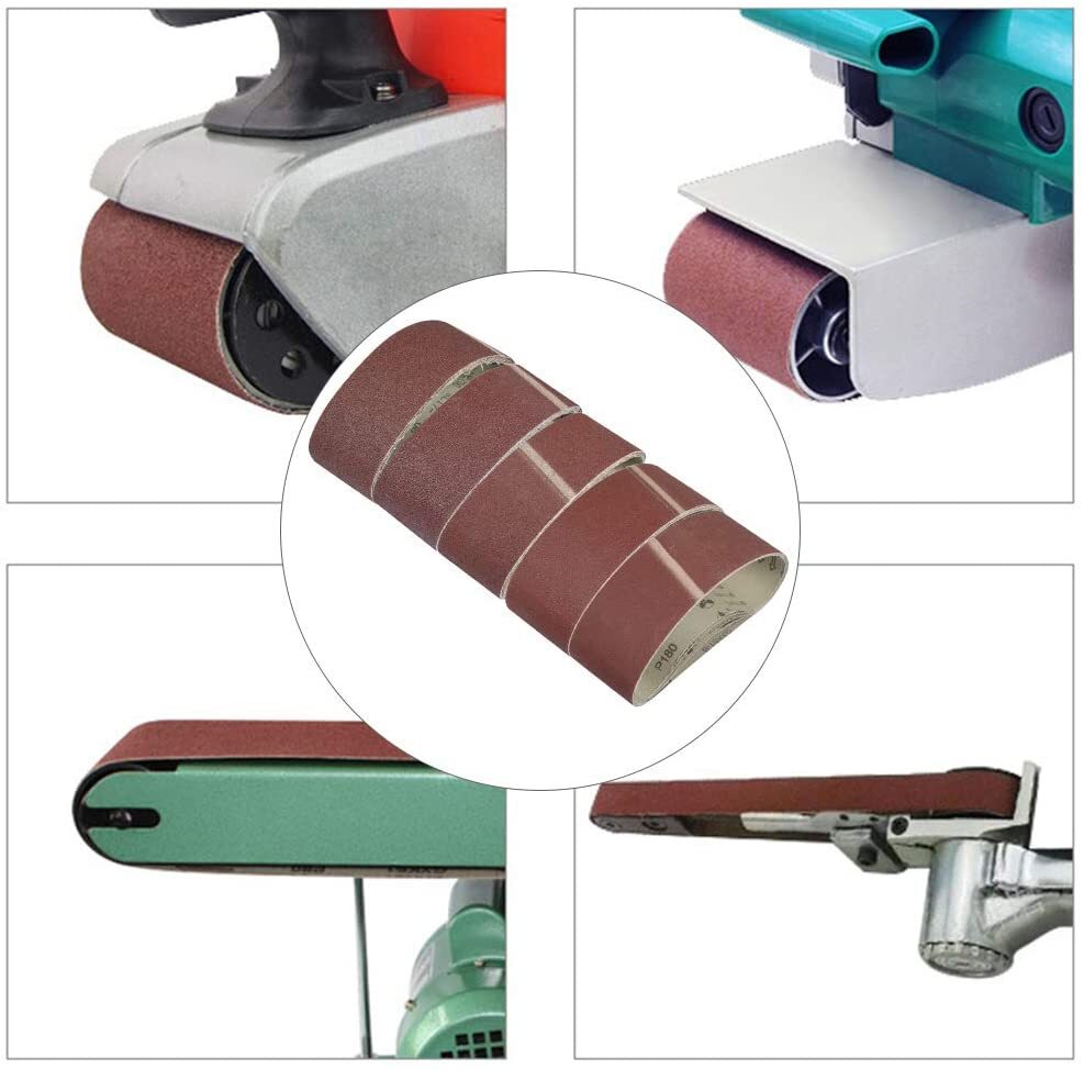 MENZER Schleifbänder Für Handbandschleifer, K36-120, 610 X 100 Mm