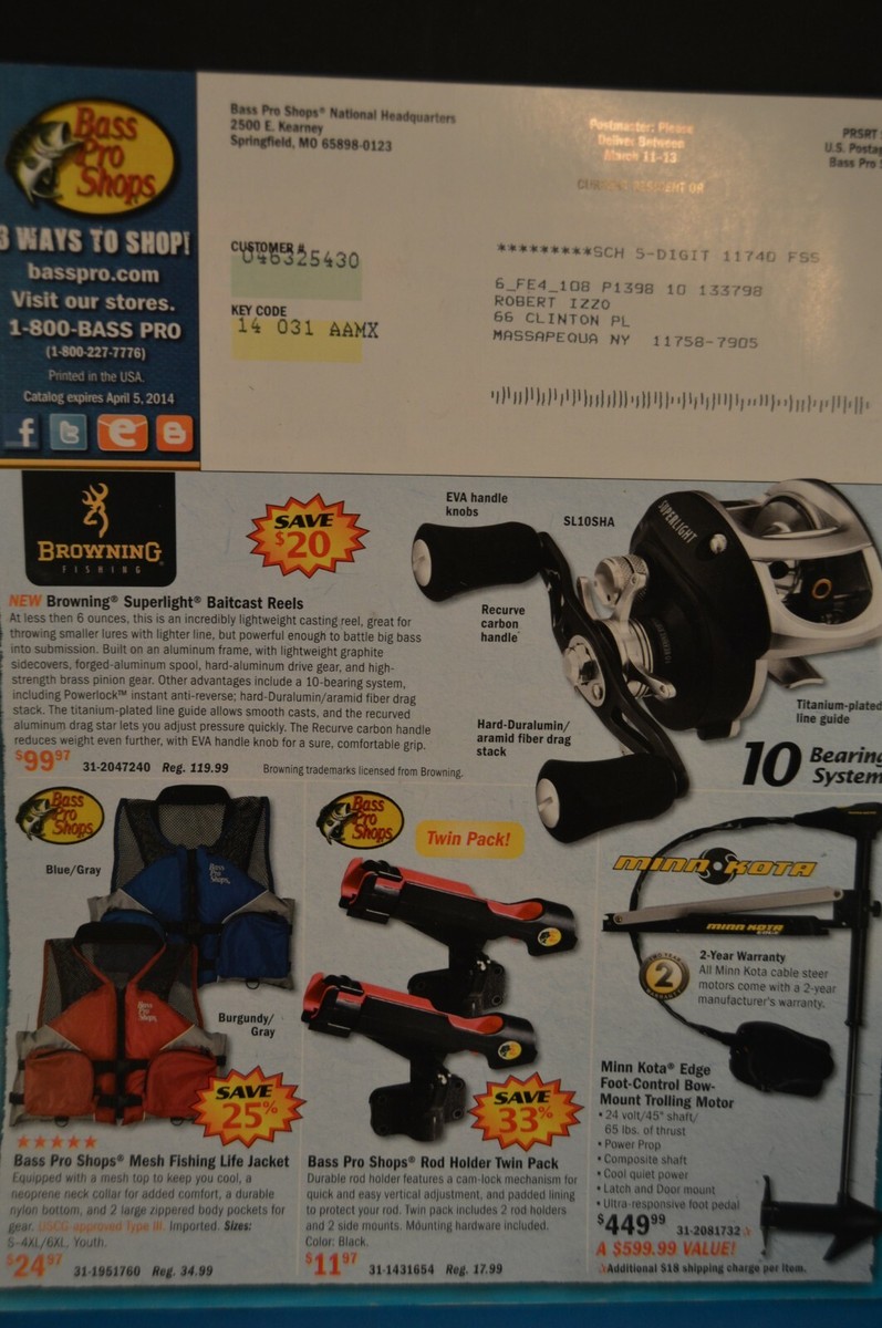 bass pro shop fishing pole warranty Flash Fiberglass Spinning Combo smooth multi Johnny Morris Rods & Reels: