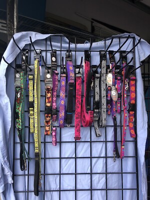 NWT Dog Pet Collars & Leashes Lupine Brand Lifetime Guarantee- Flowers & Bugs