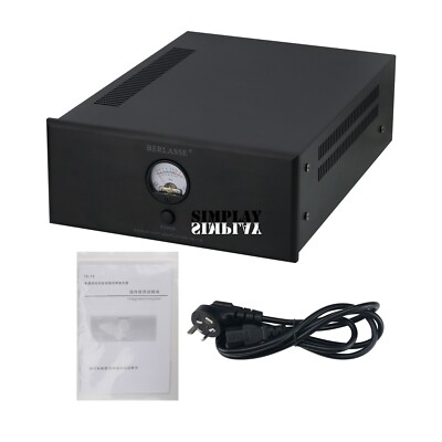 Black TS-12 HiFi Audio Power Amplifier 250W 8ohm Mono Pure Post-Amplifier