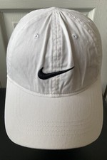 Nike Child s White Black Mesh Adjustable Baseball Hat Cap Unisex Kids