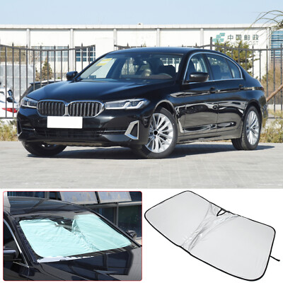 Custom Sun Shade For BMW 5-Series G30 Sedan (2016-2020) – Front Windshield Visor, Custom Fit