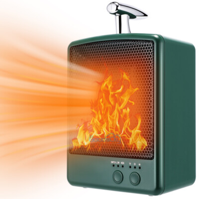 Calentador de espacio personal de cerámica for interiores de 1000W termostat