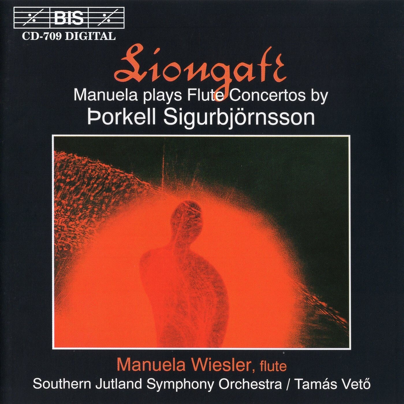 Liongate - Flute Concertos by Þorkell Sigurbjörnsson / Manuela Wiesler
