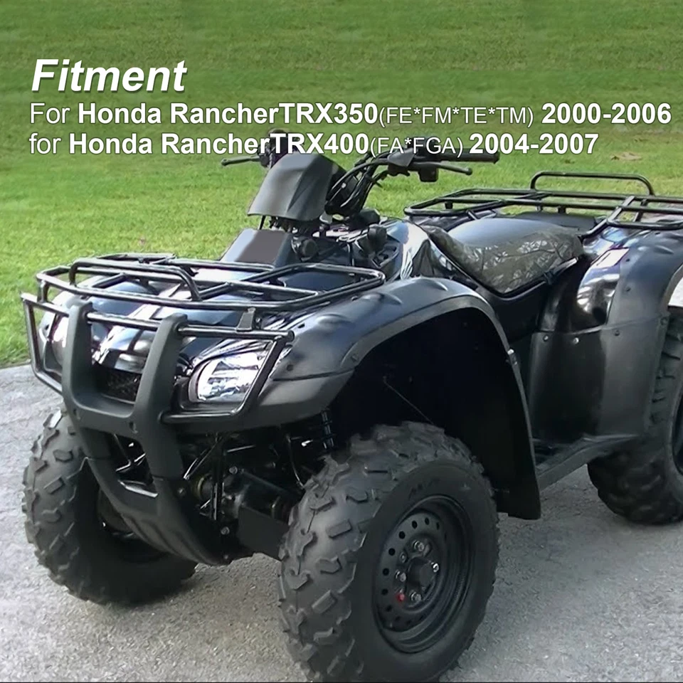 Kit de placa de montaje de cabrestante y cabrestante 2000-2007 para Honda Rancher 350/400 3000 lb Foto 3 de 4