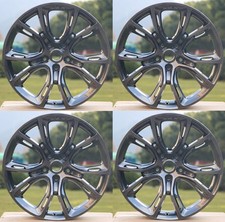 20 Wheels Rims Fit Jeep Dodge Grand Cherokee Durango Srt8 Wrangler Hyper Black