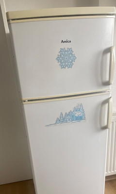 Amica Kühl-Gefrier-Kombination weiß, 2 Türen, Gefrierfach oben, Haier HRF-521DS6