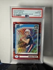 2024 Panini Donruss -  Drake Maye #379 Optic Preview Red Wave Prizm (RC) PSA 10