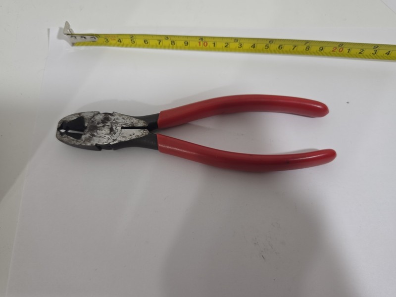 Vintage SNAP-ON HOSE CLAMP CUTTING PLIERS #A174CP