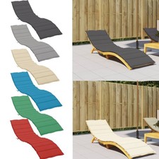 Sonnenliege Auflage Gartenliege Liege Polster Kissen Liegenauflage GU