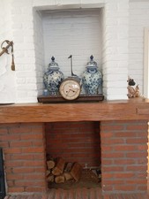 Dilau Kamin- oder Buffetuhr ,  Antik Sammel Stück