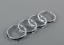 NEW GENUINE AUDI TT 11-14 RS3 11-13 FRONT GRILL AUDI EMBLEM CHROME 8J0853605