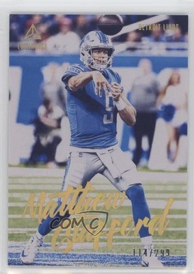 2020 Panini Luminance Gold /299 Matthew Stafford #39 02fz