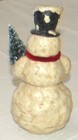Midwest Snowman with Tree and Red Scarf 8.1/2 inches — photo 3