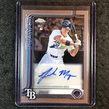 2025 Topps Chrome Update MLB JAKE MANGUM Chrome Update Rookie Auto Base #AC-JM