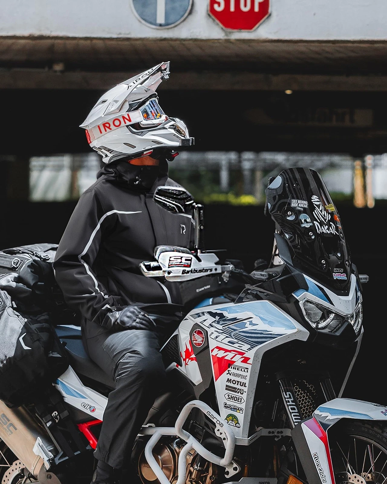 RIDEIRON Motorcycle Rain Gear for Men & Women, Waterproof Rain Suit - product detail image 2