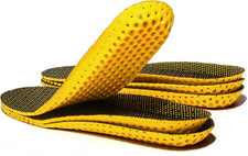3 Pairs Comfortable Breathable Insoles - Comfort Cushioned for Running Walking H