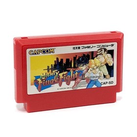 Mighty Final Fight W/Box Instruction Nintendo Famicom FC Cartridge Tested