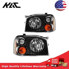 Replacement Headlight Assembly For 2001-2004 Nissan Frontier 2.4l3.3l Halogen