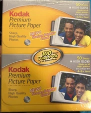 Kodak Premium Photo Paper 4 X 6 in 100 High Gloss Sheets