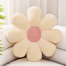 Sioloc Flower Pillow,Shaped Throw Pillow Butt Cushion Floor Pillow,Seating Cush