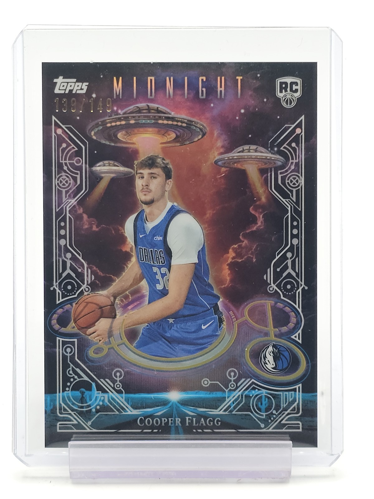 Cooper Flagg 2025 Topps Midnight #DD-16 Daydreamers - Morning /149 