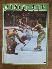 Rare Vintage Team Autograph Signatures NHL California Golden Seals Album Program