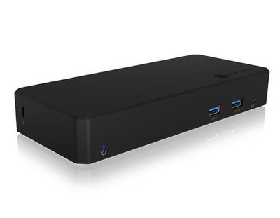 ICY BOX IB-DK2254AC Dockingstation Videoausgang  60802 B-Ware