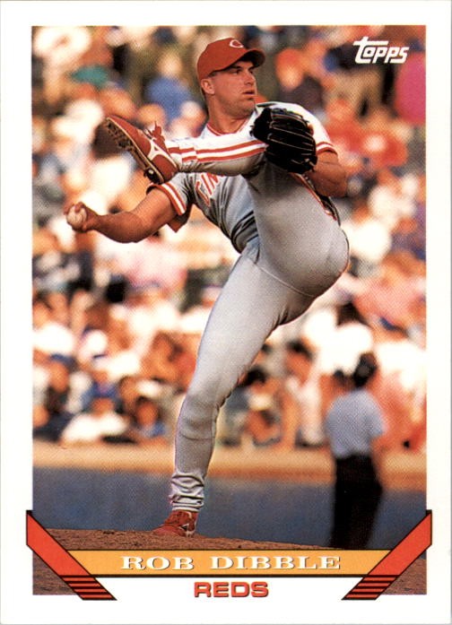 1993 Topps #470 Rob Dibble - BB