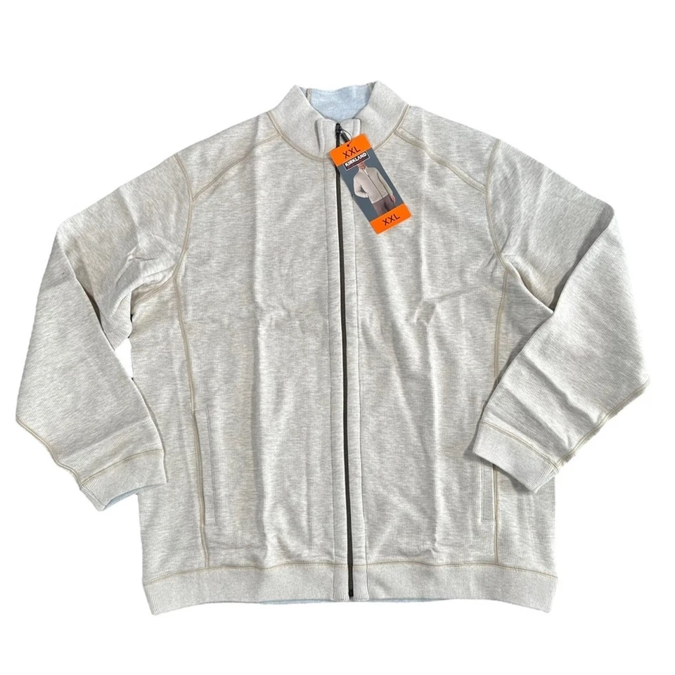 Chaqueta Kirkland Signature para hombre con cremallera completa talla XXL Foto 2 de 4