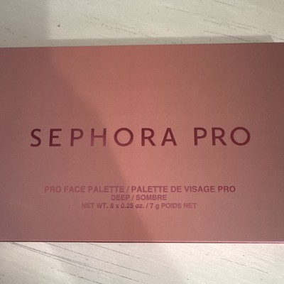 Sephora PRO Face Palette Deep Sombre Highlight Contour L.A. Premier 8x0.25oz