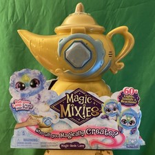 Magic Mixies Genie Lamp Interactive 8" Blue Plush Toy New
